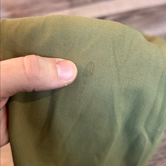 Lululemon Pants Green Groove Super High Rise Flared - Picture 5 of 6